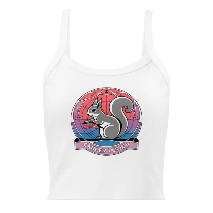 Cancer Pooky Micro-Rib Tank product image (1)