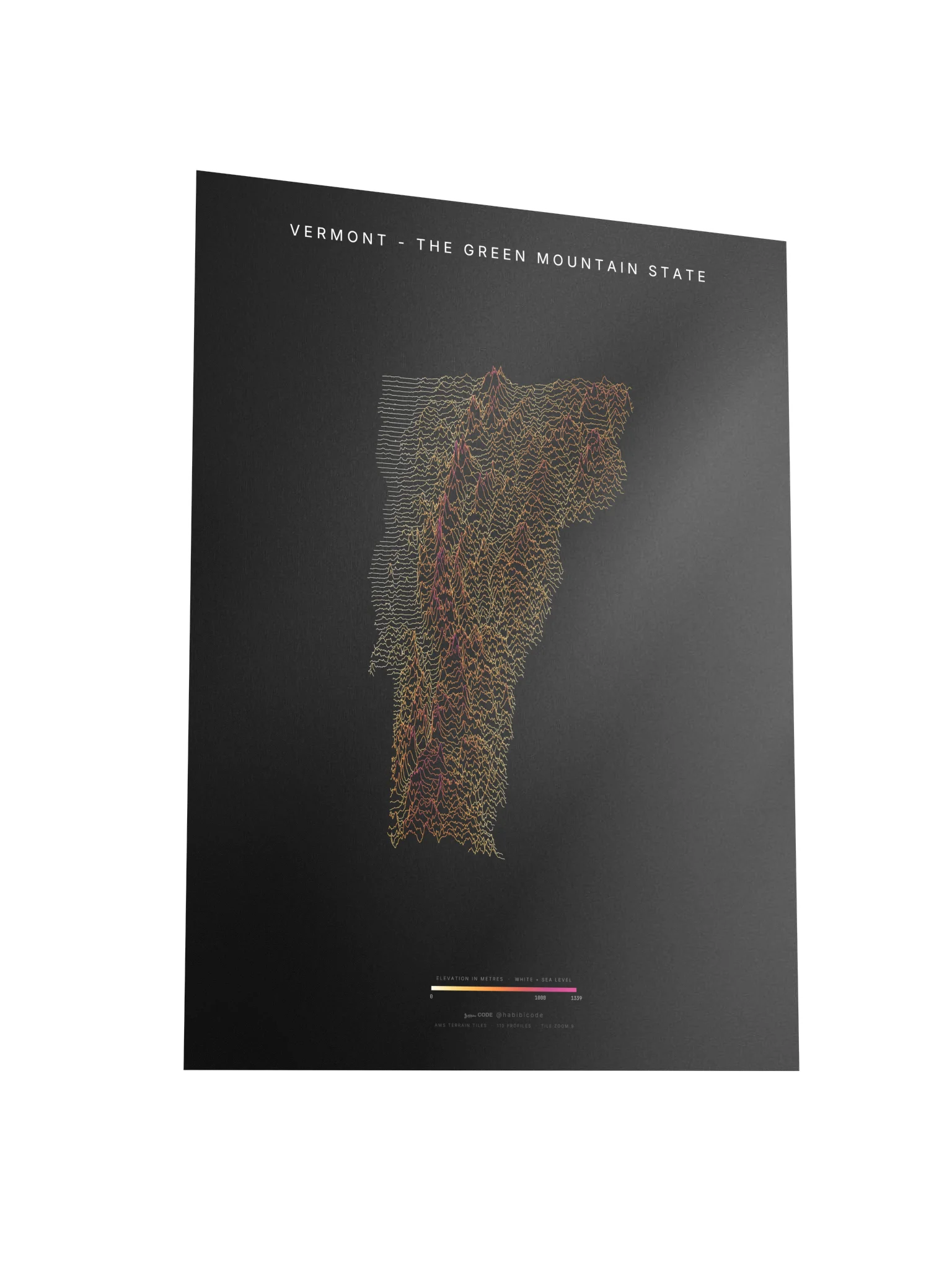 Ridgeline Poster - Vermont product image (3)
