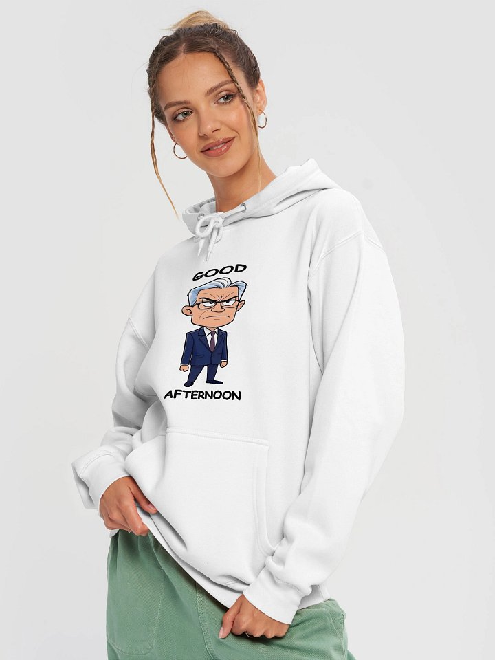 Good Afternoon JPow Hoodie (Dark Text) product image (1)