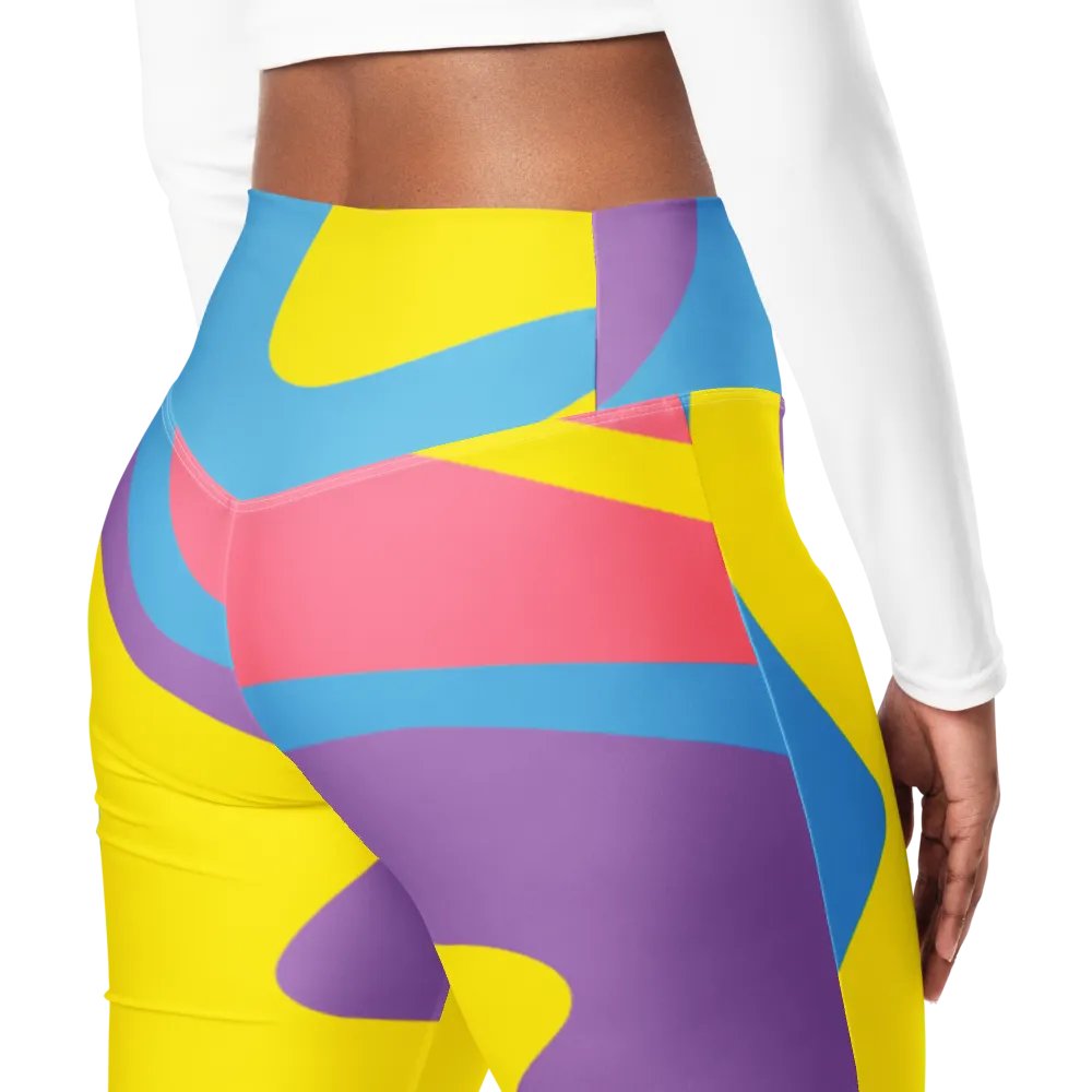 Psychedelic Swirl All-Over Leggings product image (4)