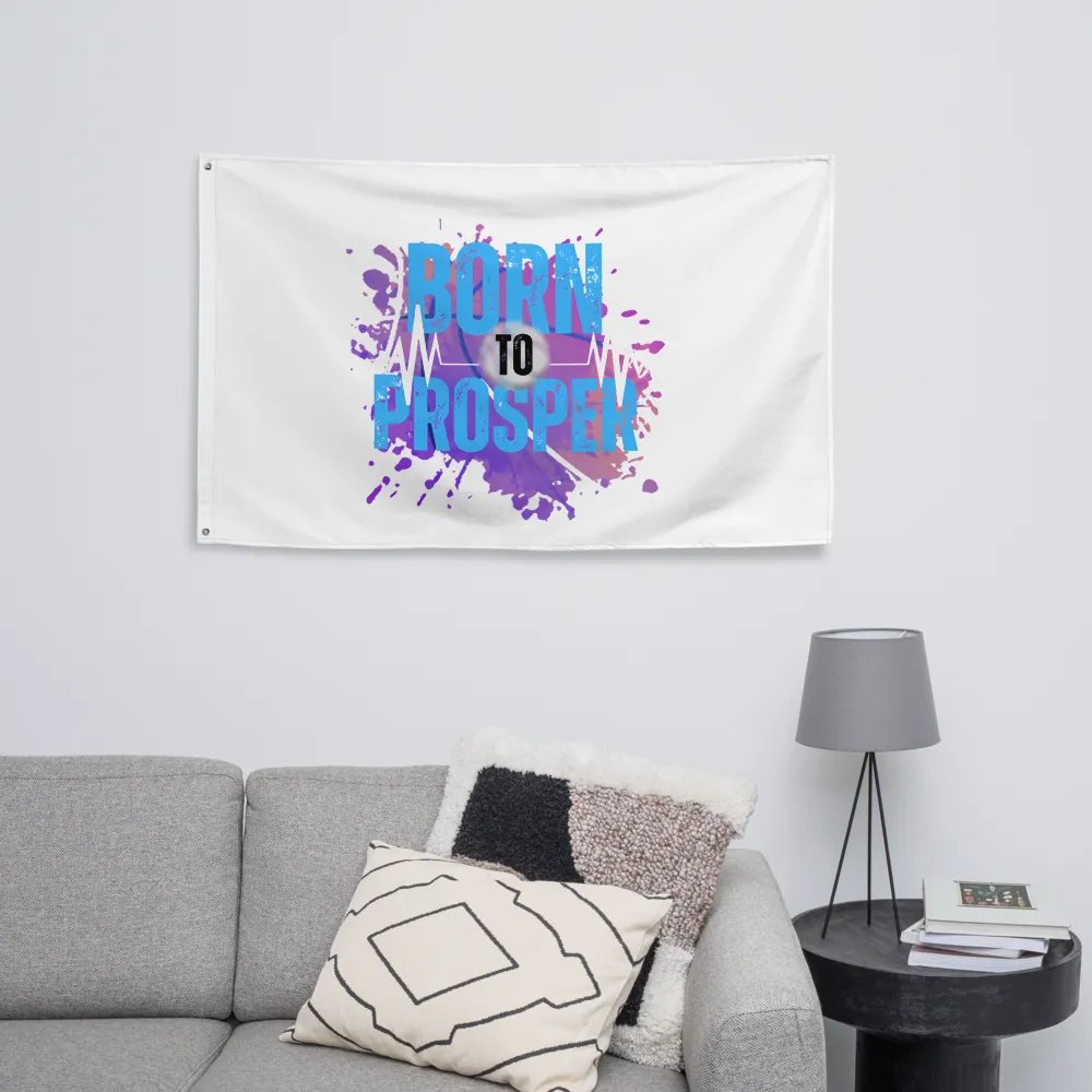 Born to Prosper Flag product image (8)