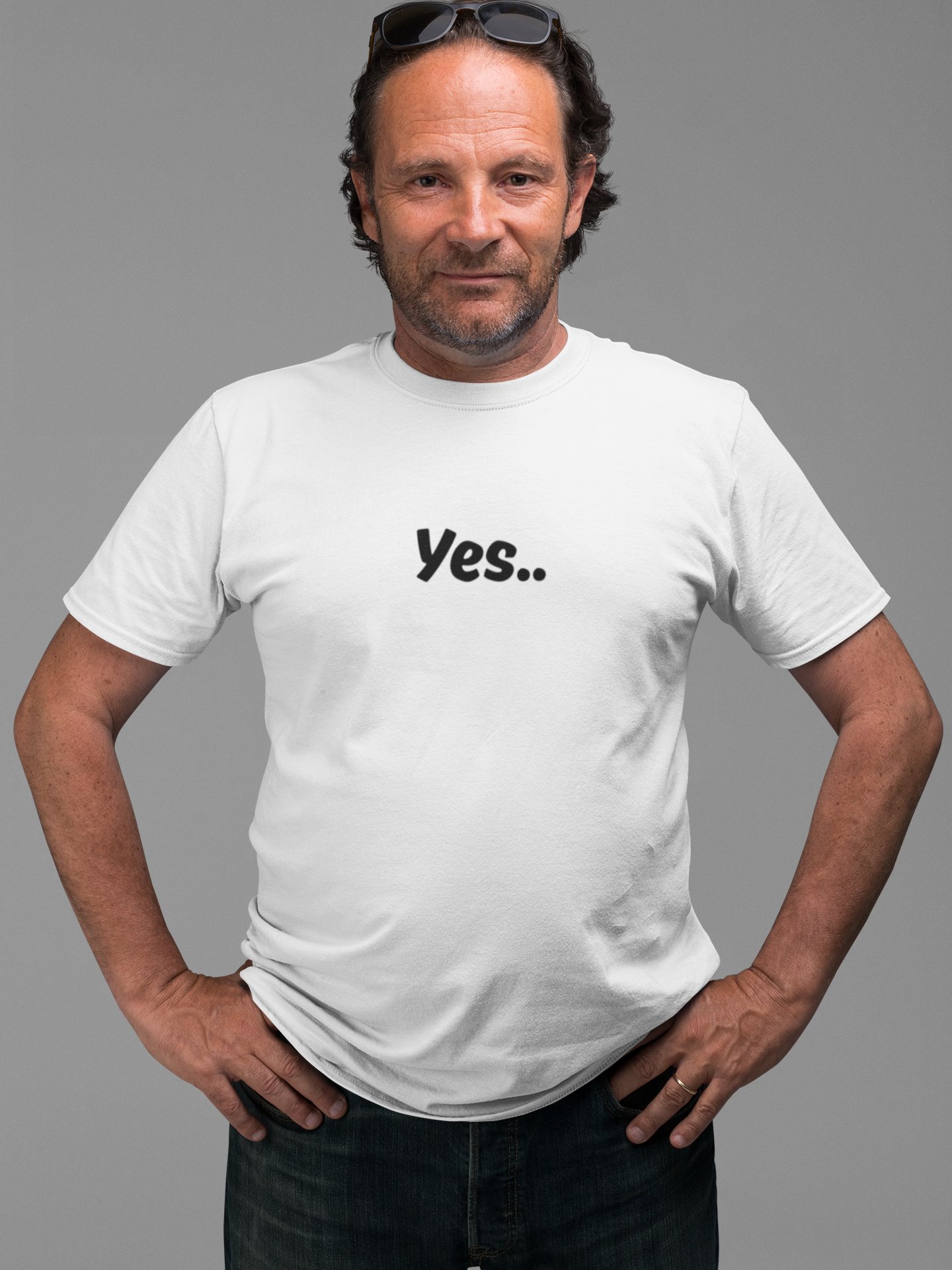 “Yes..” My Vibe Cotton T-Shirt product image (1)
