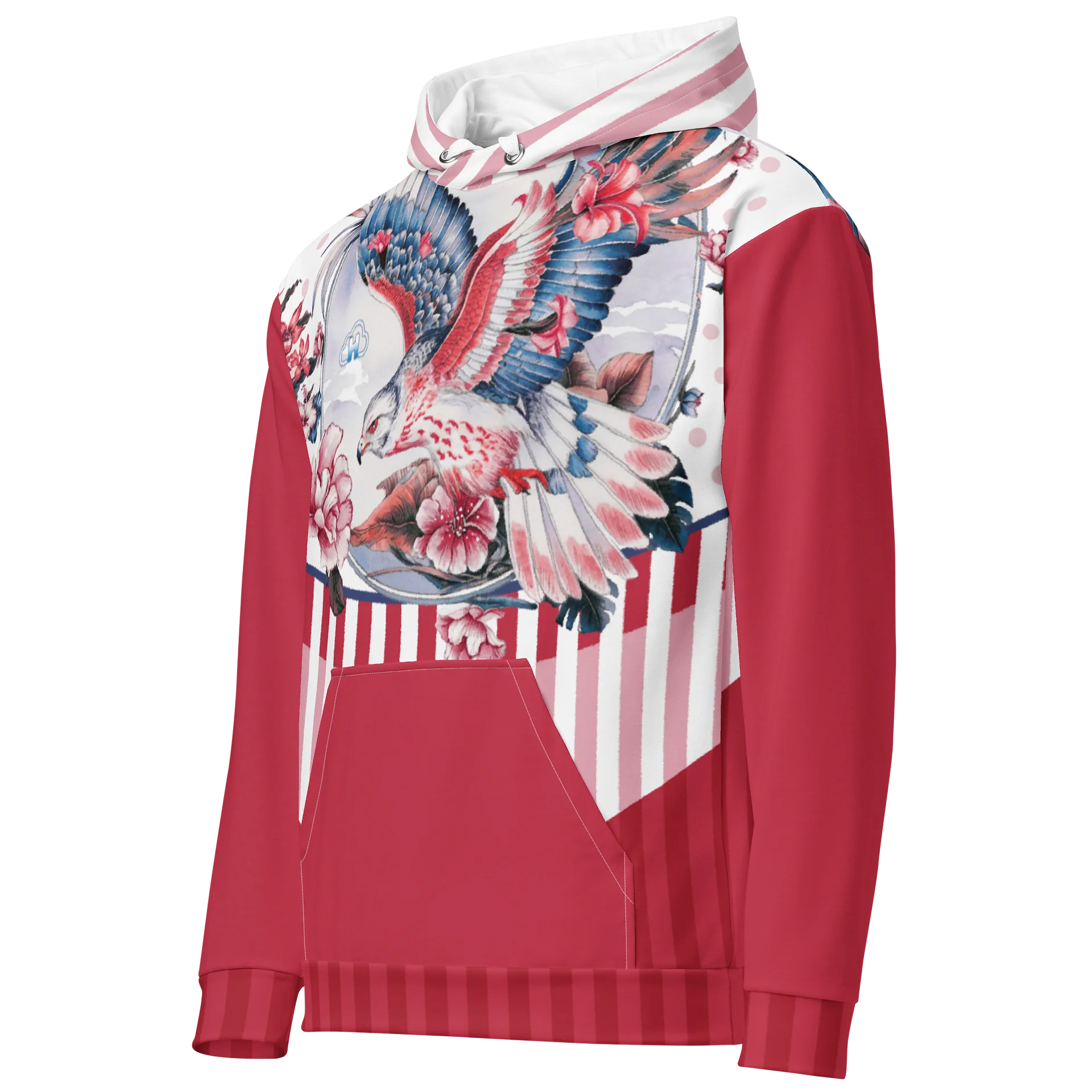 EAGLE-Hawaiian hawk-cotton hoodie-Red Circus product image (7)