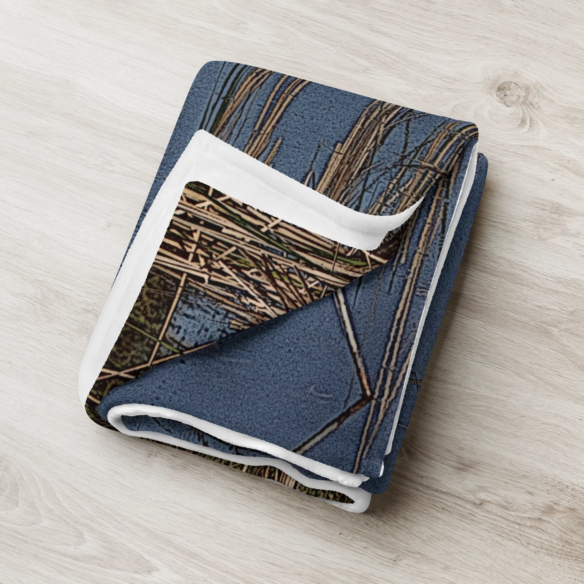 Great Blue Heron Throw Blanket product image (8)