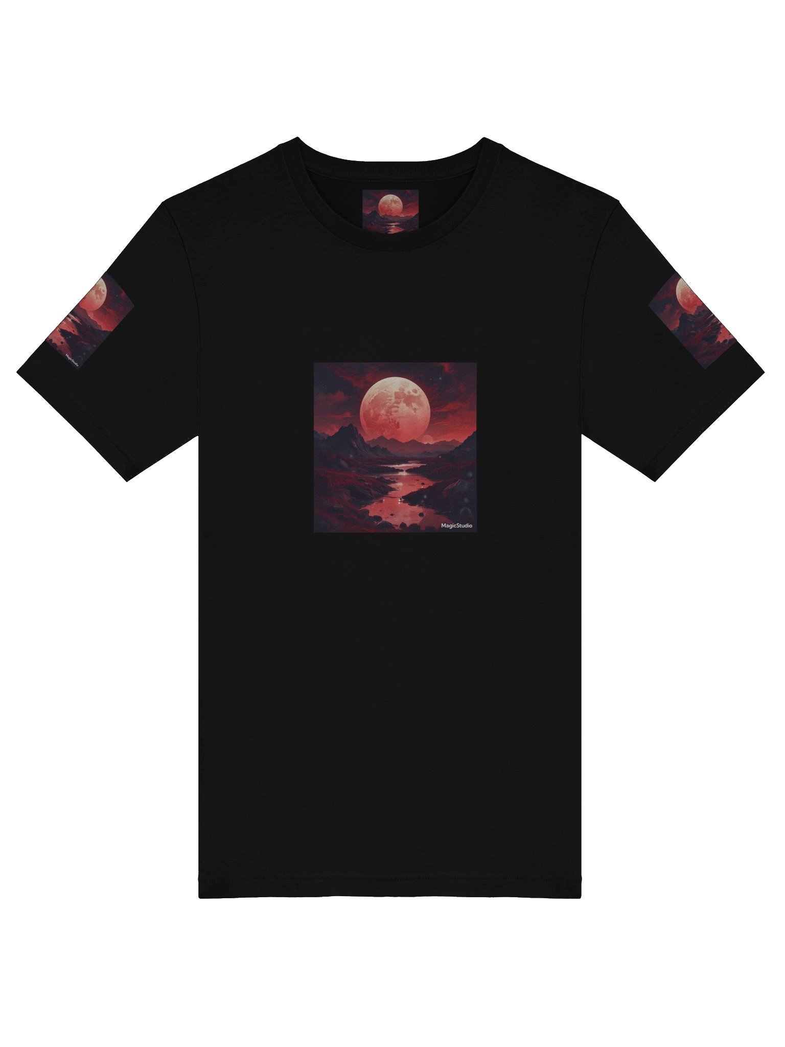 Crimson Moonlight T-Shirt product image (5)