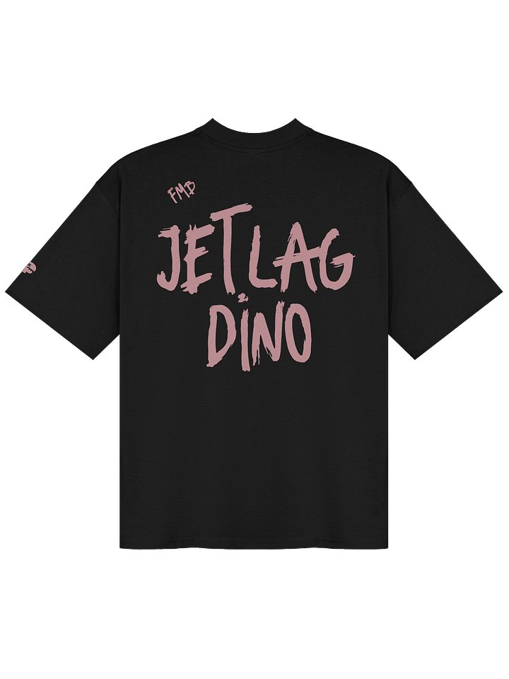 FMB ∣ JETLAG DINO Center X Oversized Tee Pink product image (2)
