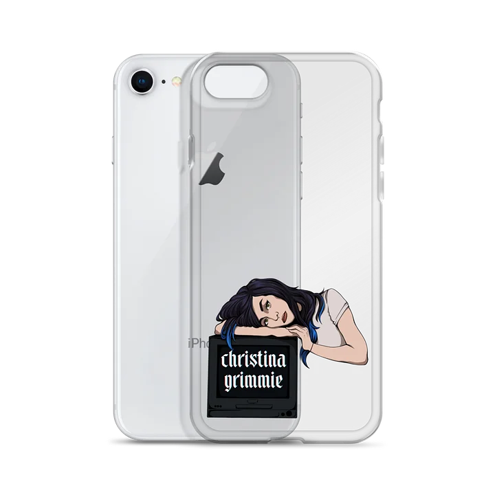 Grimmie TV Clear iPhone Case product image (1)
