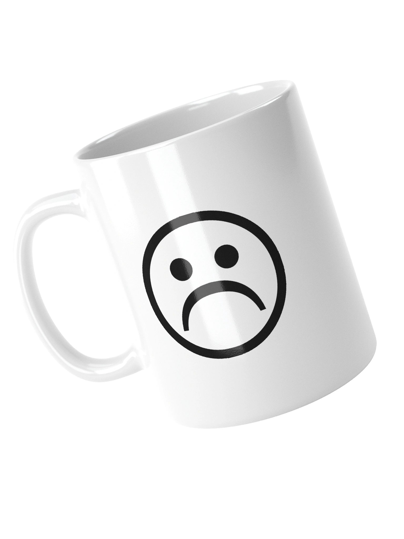 Sad face - Mug product image (10)