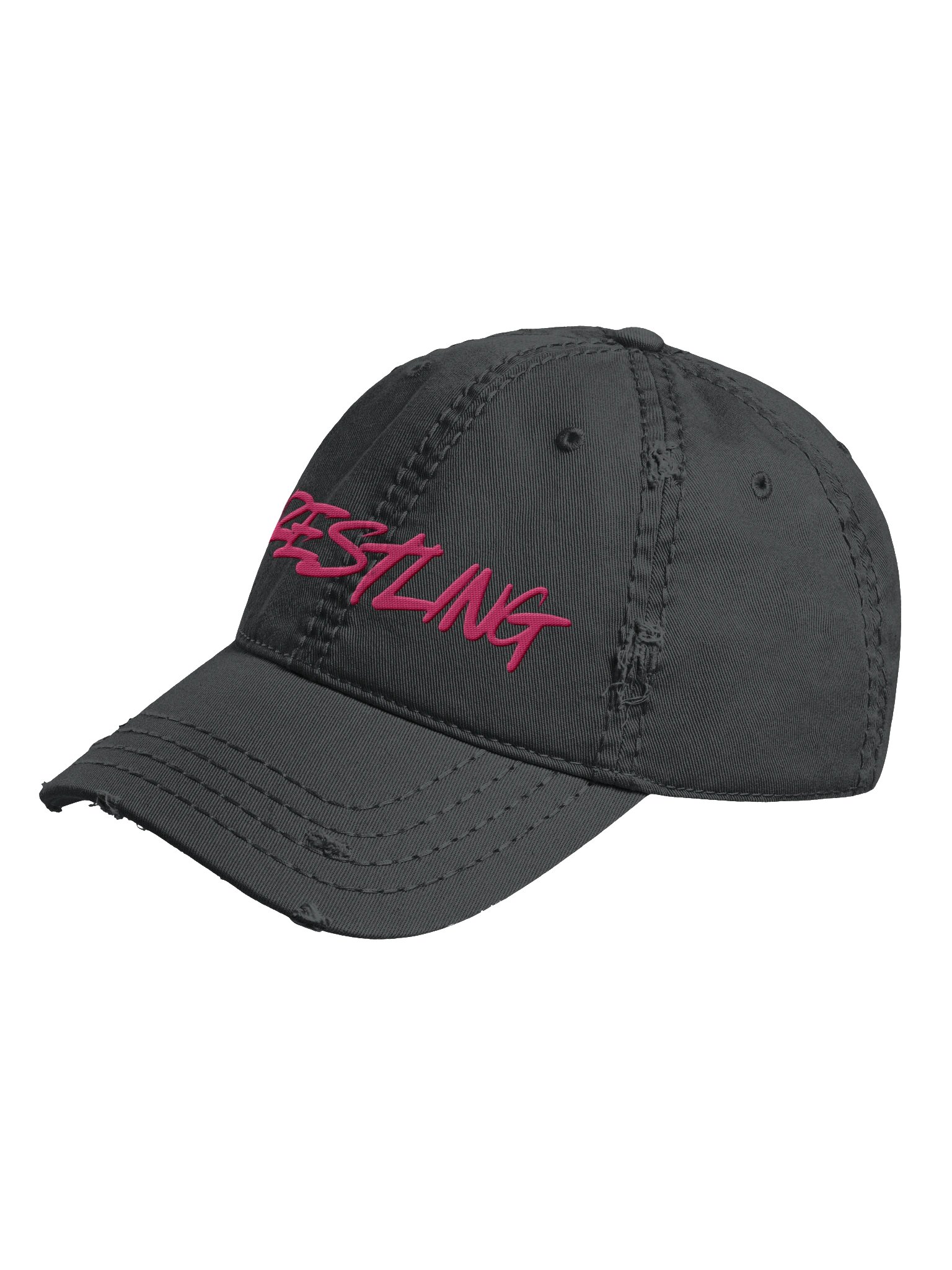Wrestling Graffiti Distressed Dad Hat product image (5)
