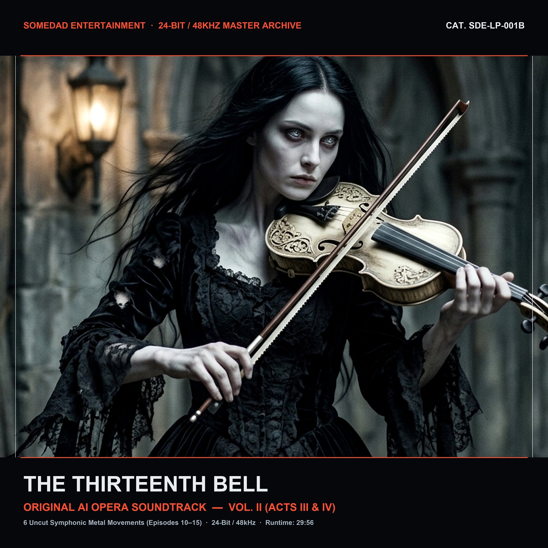 The Thirteenth Bell — Complete 12-Movement Double Volume Original AI Opera Soundtrack (16-Bit & 24-Bit WAV + 320kbps MP3 + Booklet) product image (3)