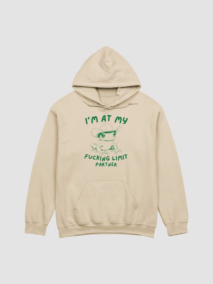 At my limit Hoodie product image (1)