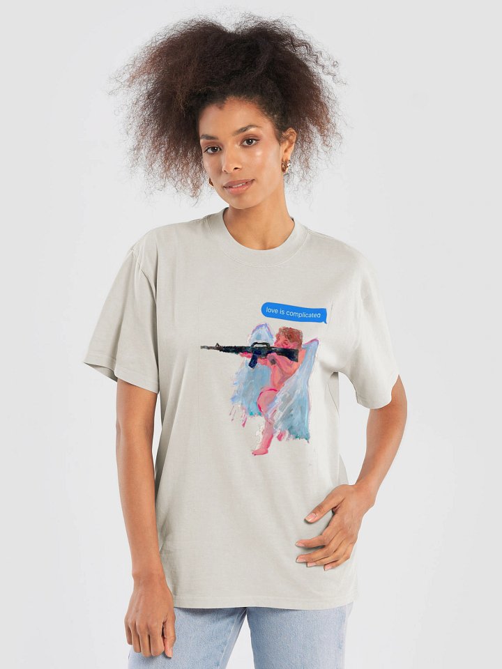 love is complicated stupid cupid text product image (2)