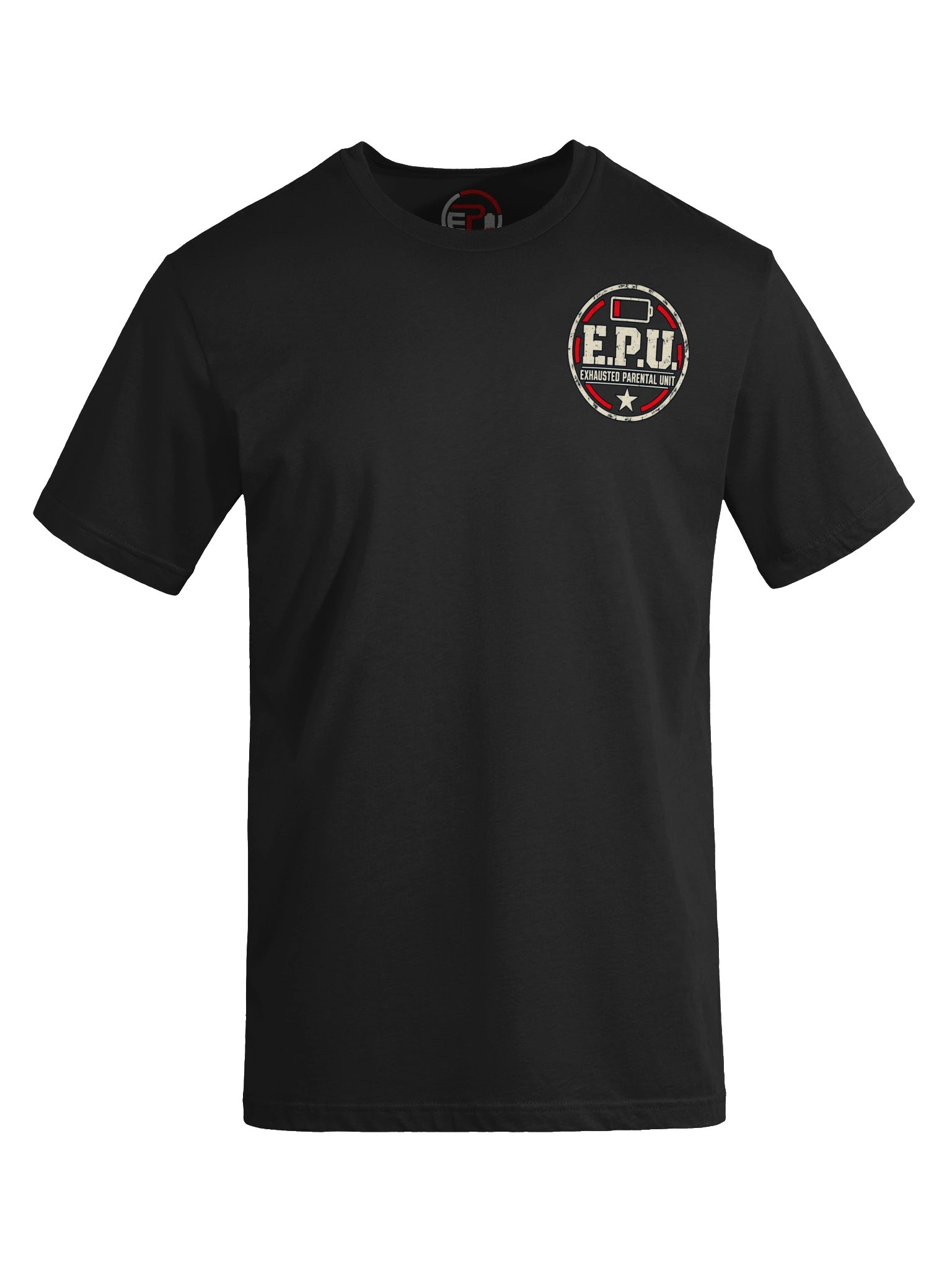 Exhausted Parental Unit Basic Men's Tee product image (5)