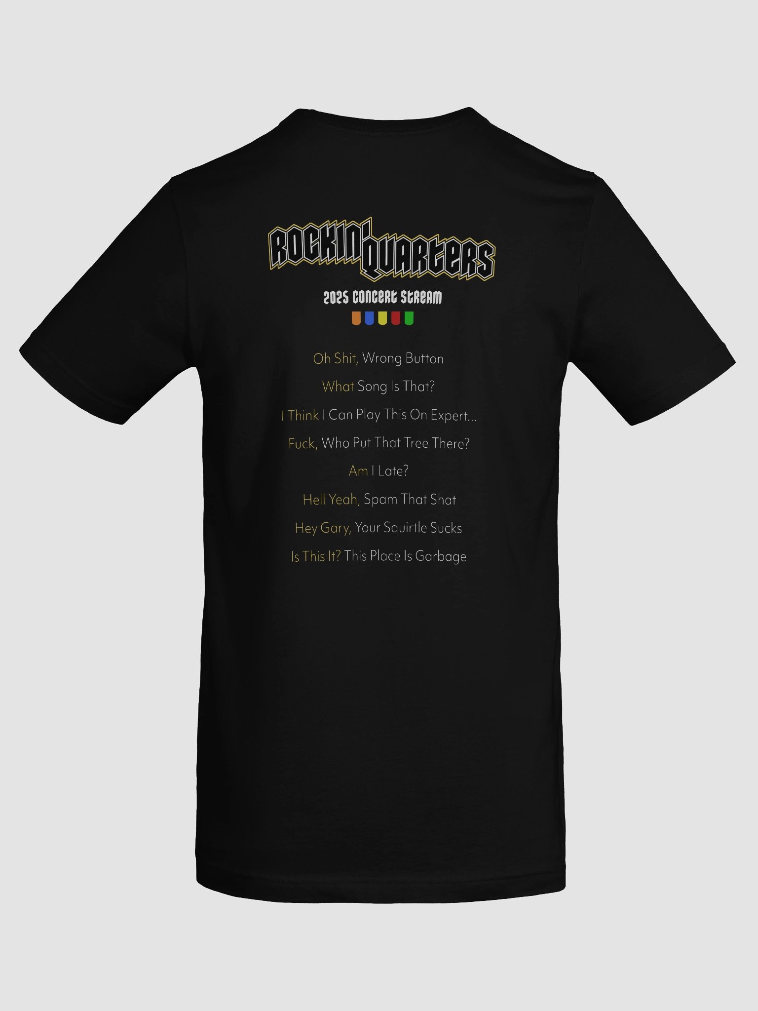 Rockin' Quarters 2025 Concert T-Shirt product image (8)
