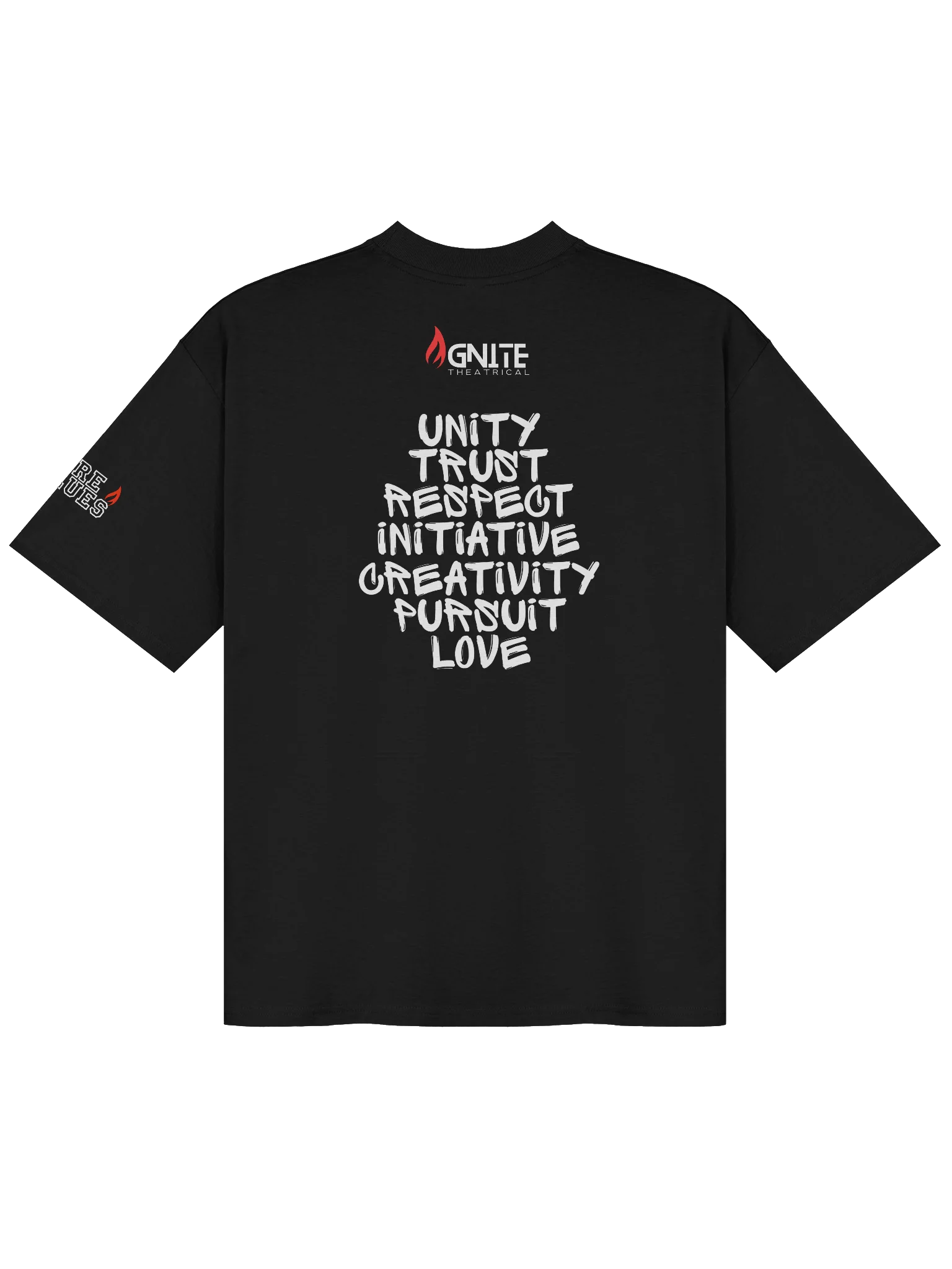 Ignite Theatrical “The Core Seven” Organic Oversized Tee product image (2)