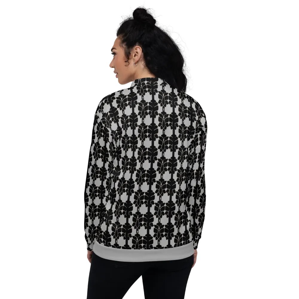 Symmetry Noir Custom Bomber Jacket product image (7)