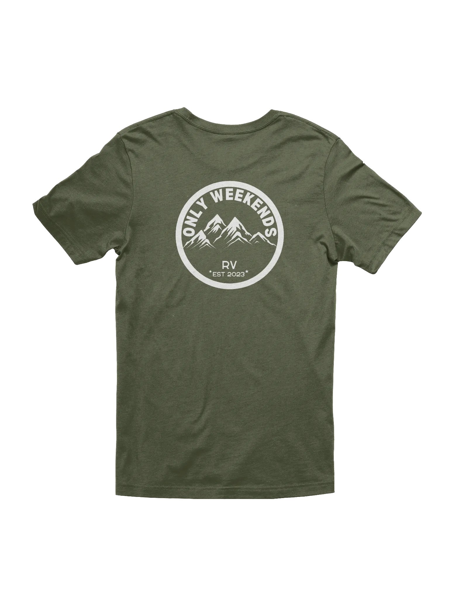 ONLY WEEKENDS RV Bella+Canvas Tee product image (1)