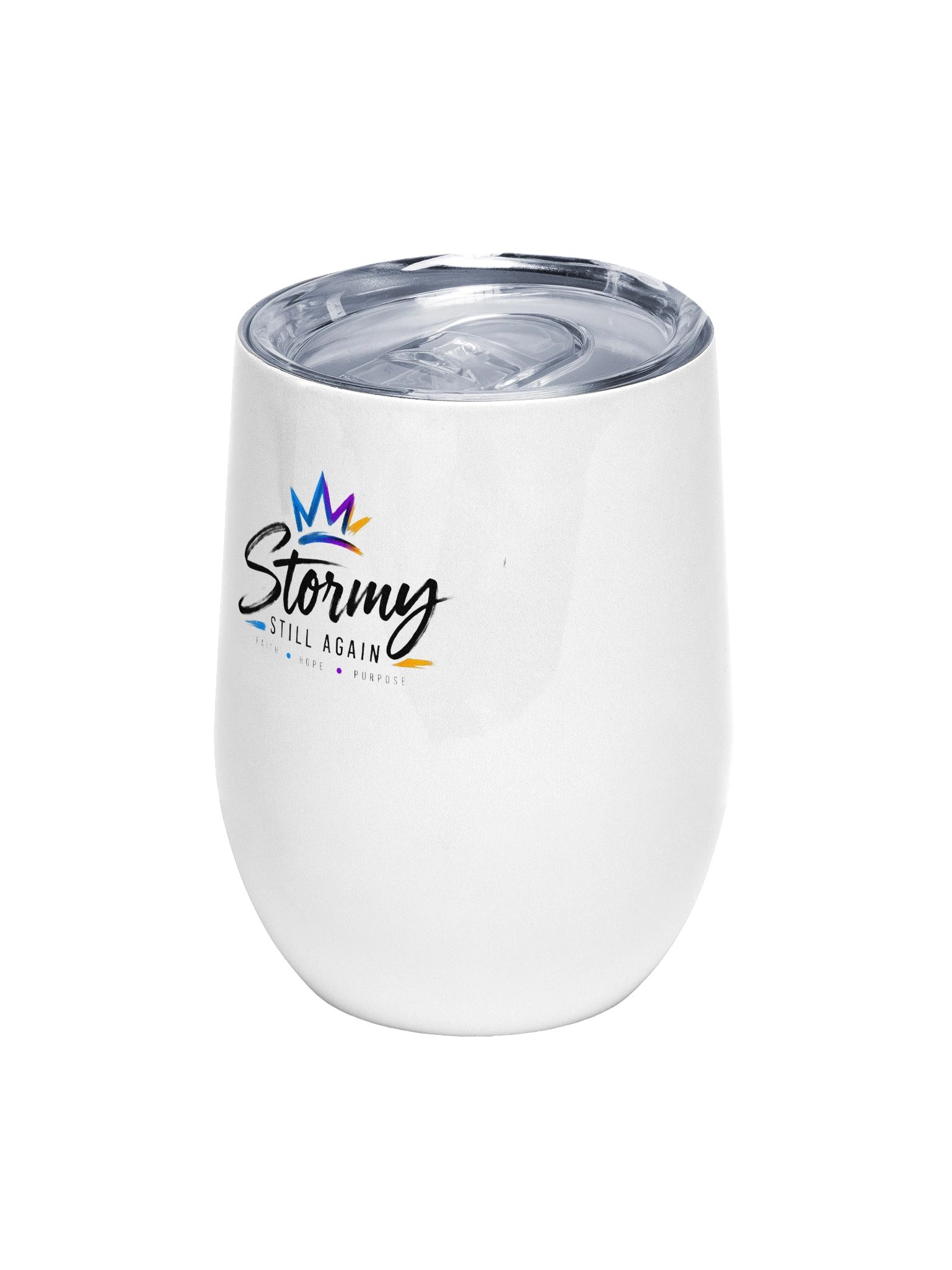 Colorful Crown Story Wine Tumbler product image (1)