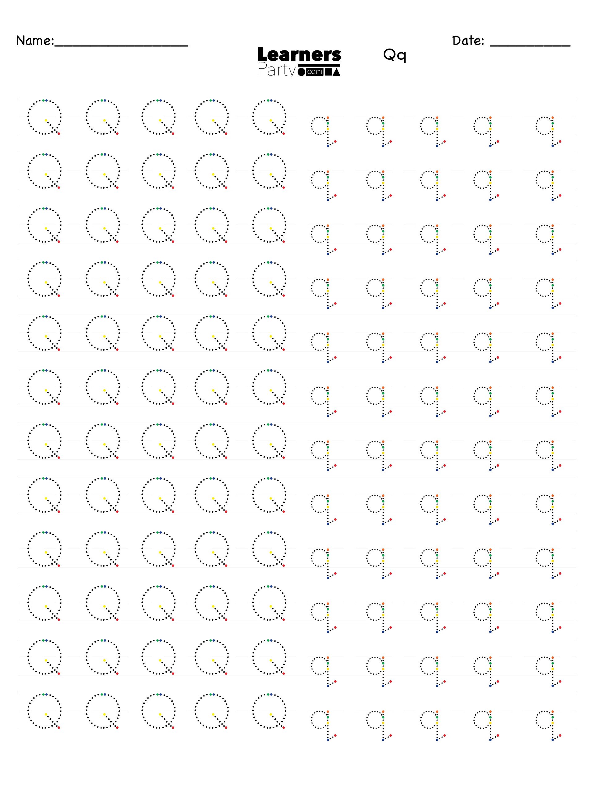 Q/q - New Digital Product Progressive Letter Builder product image (4)