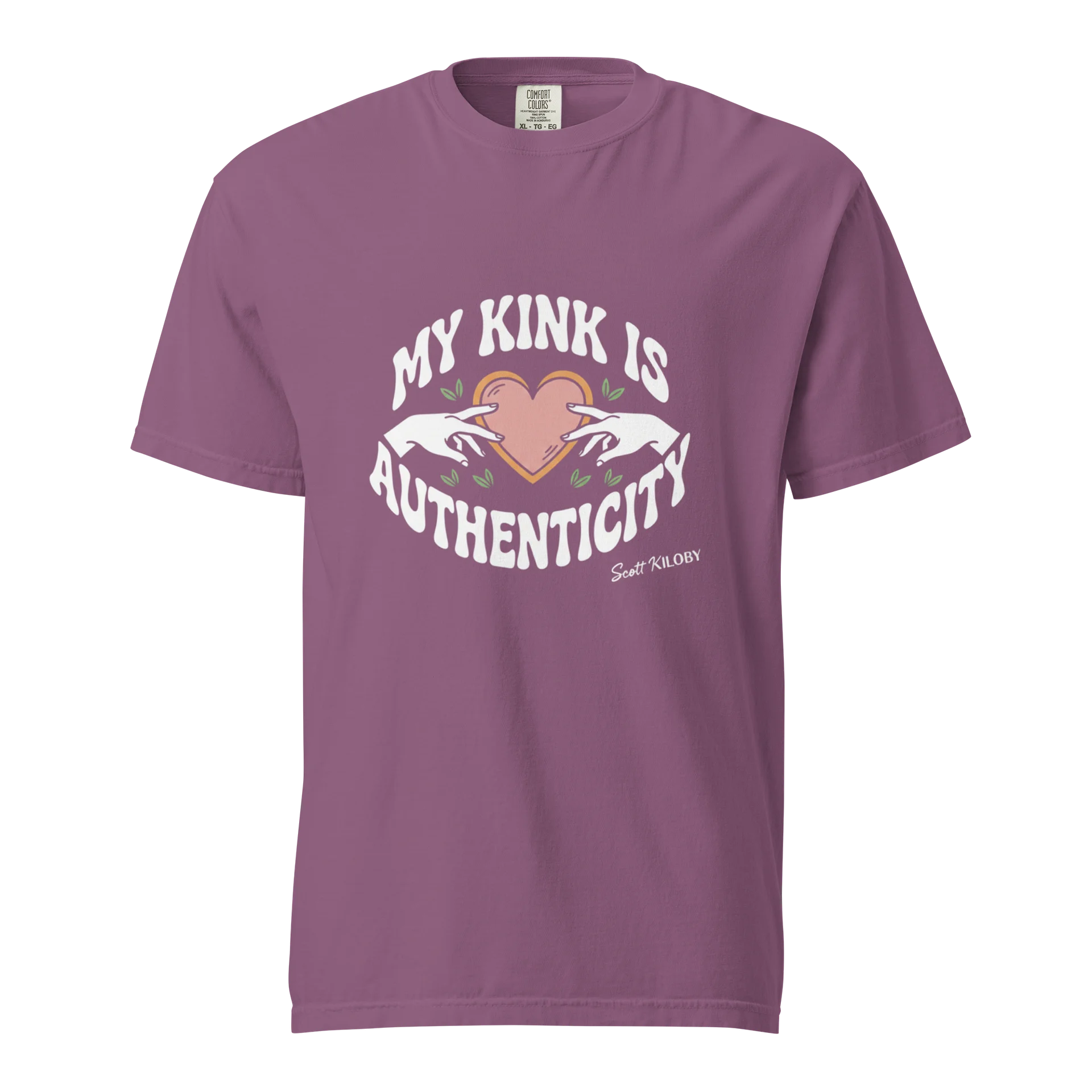 “My Kink Is Authenticity” Berry T-Shirt product image (1)