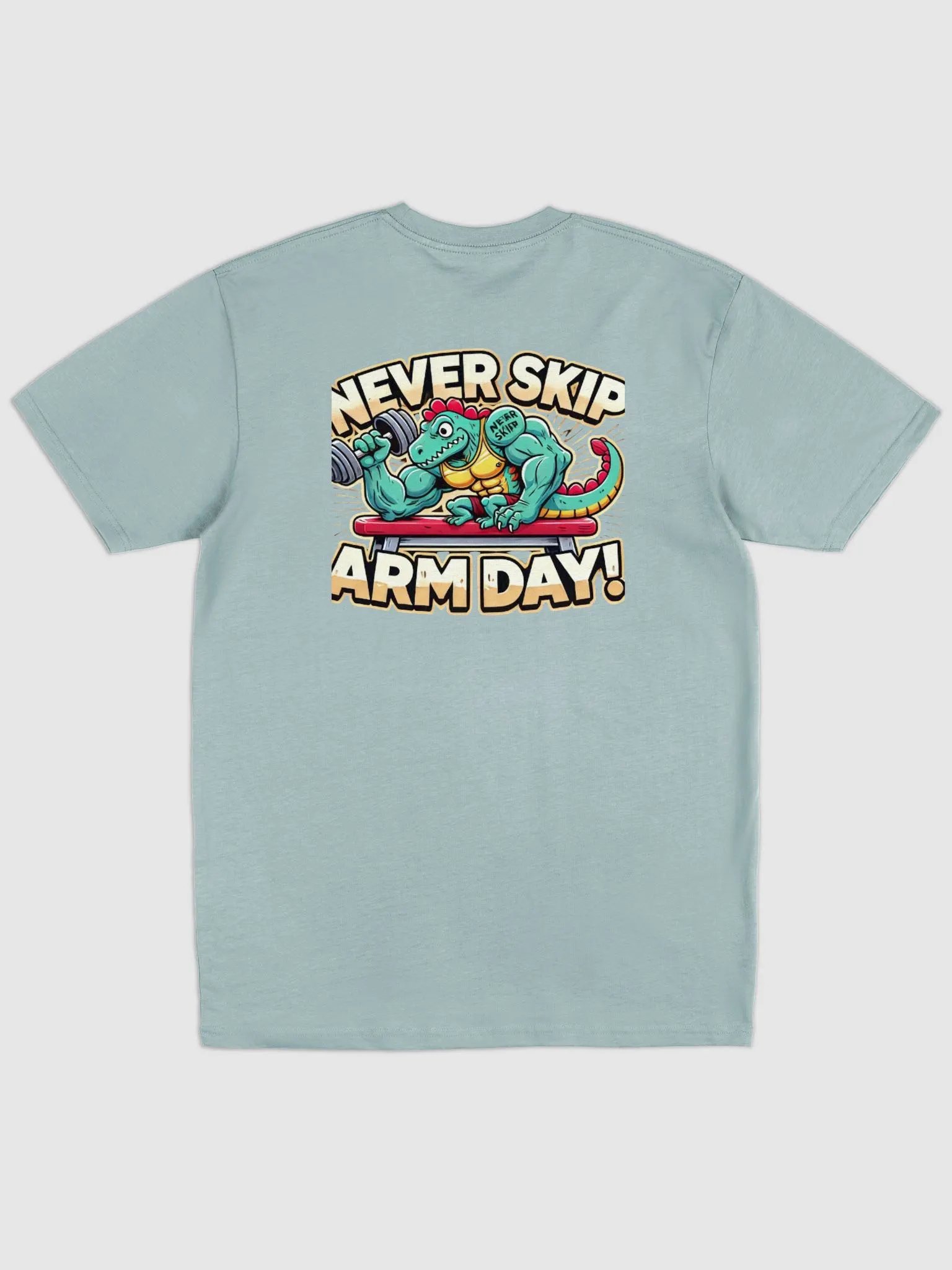 Muscle Dino Arm Day Tee product image (3)