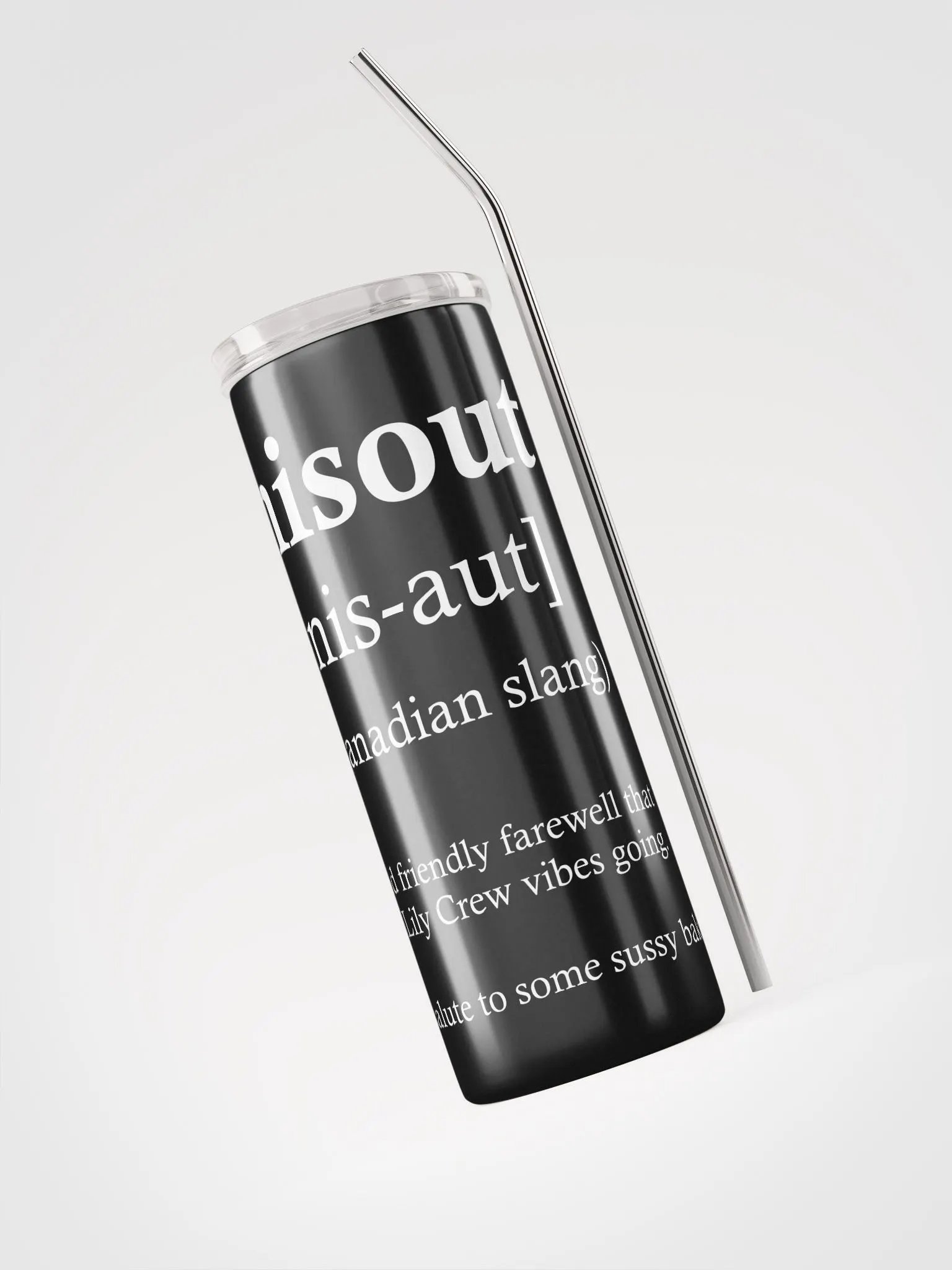 P***sout ~ Stainless Steel Tumbler by Allcolor product image (3)
