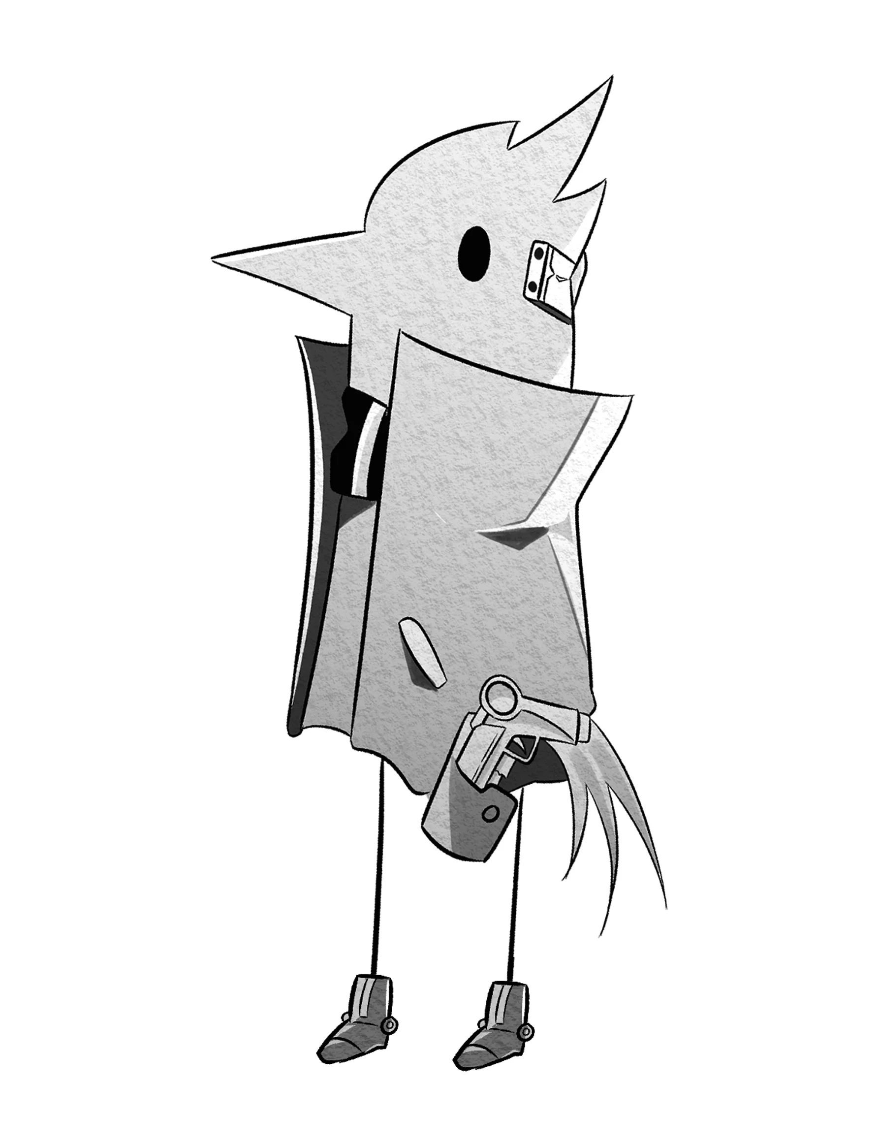 punpun falcodera sticker product image (1)