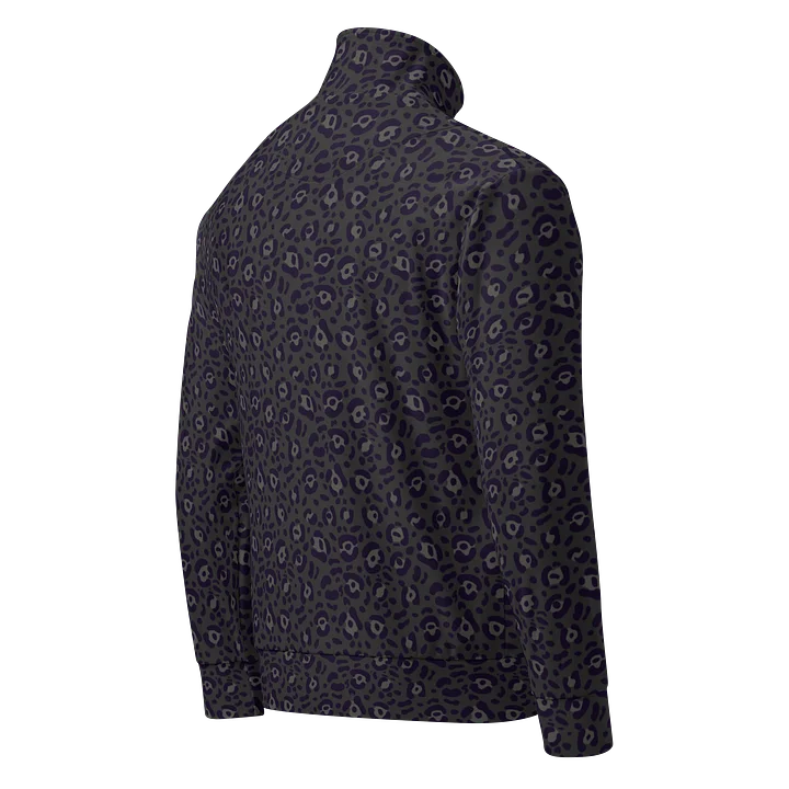 Stylish Track Jacket with Bold Black Leopard Print product image (2)