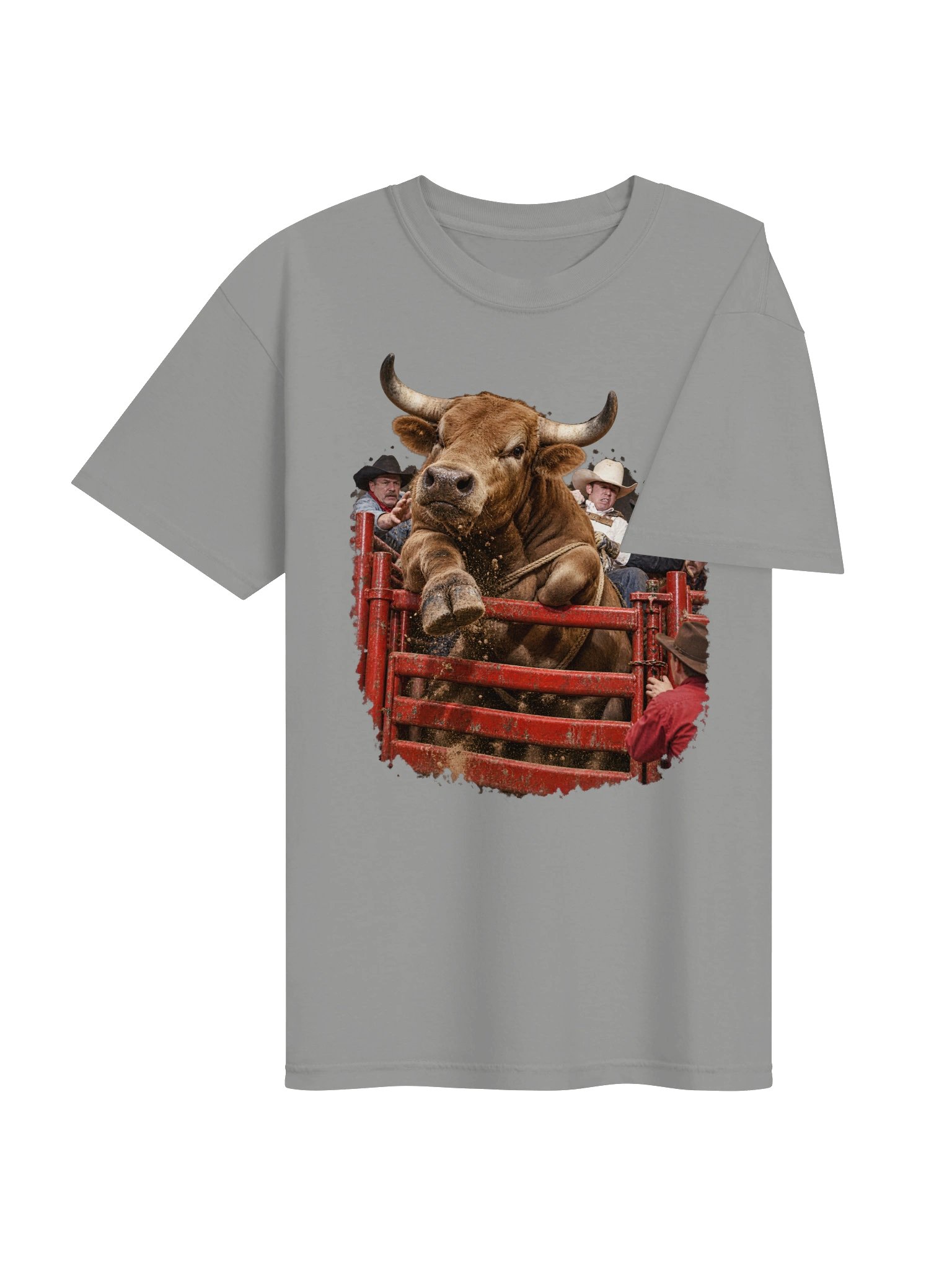 Bull Riding Shirt — Early Release Chute Wreck Tee | Broken Roughstock™ product image (5)