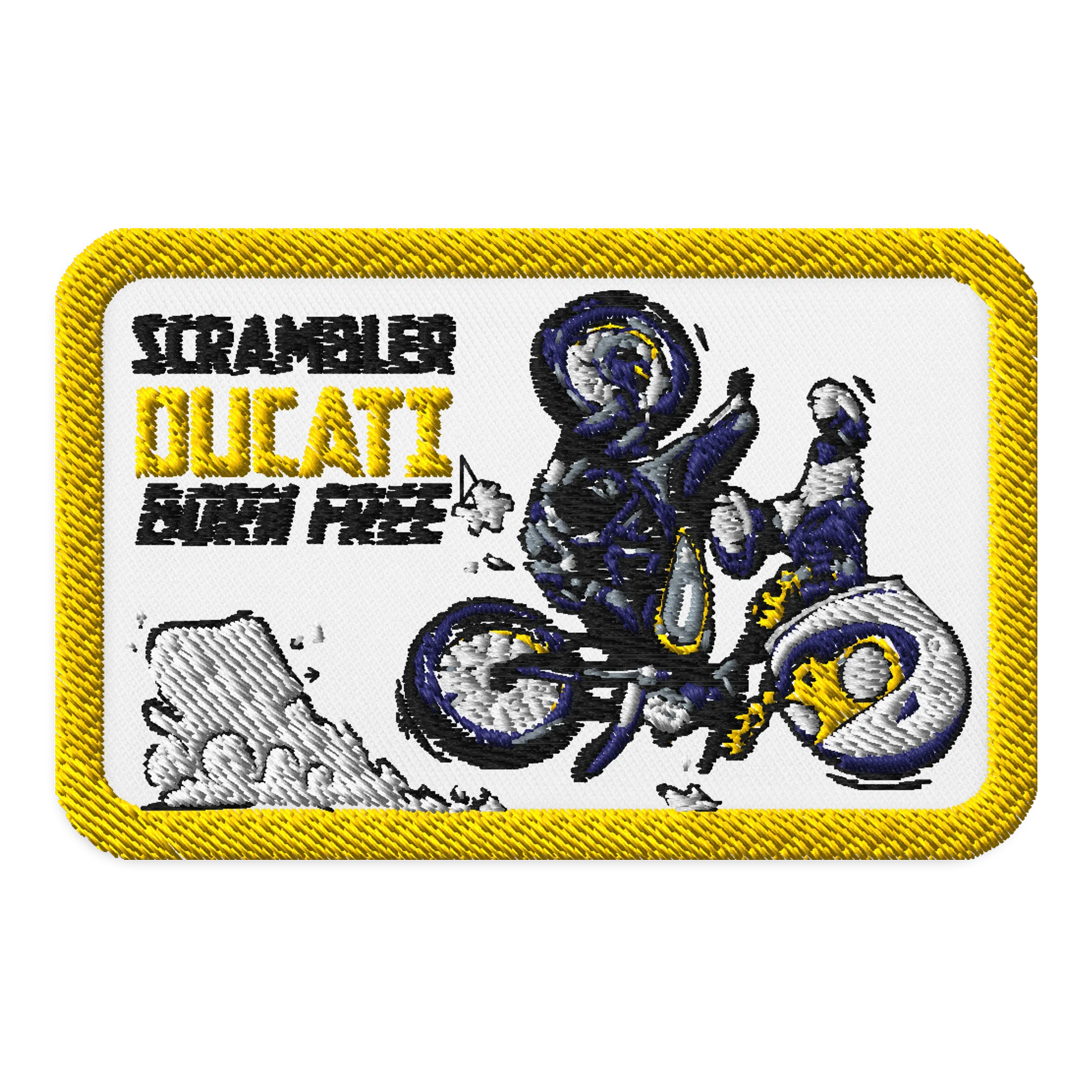 Scrambler Ducati - Born Free Patch product image (1)