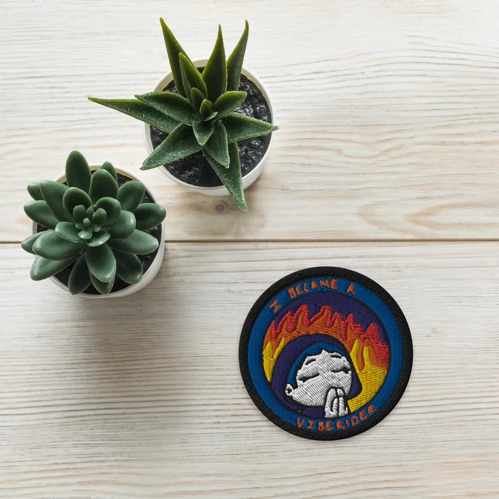 I became a Viberider Badge! Patch product image (5)