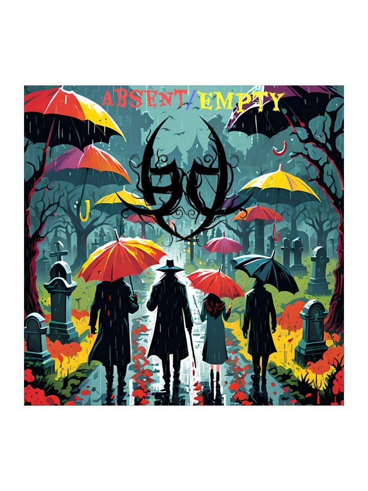 Apathetic Discharge Absent/Empty Art Sticker product image (1)