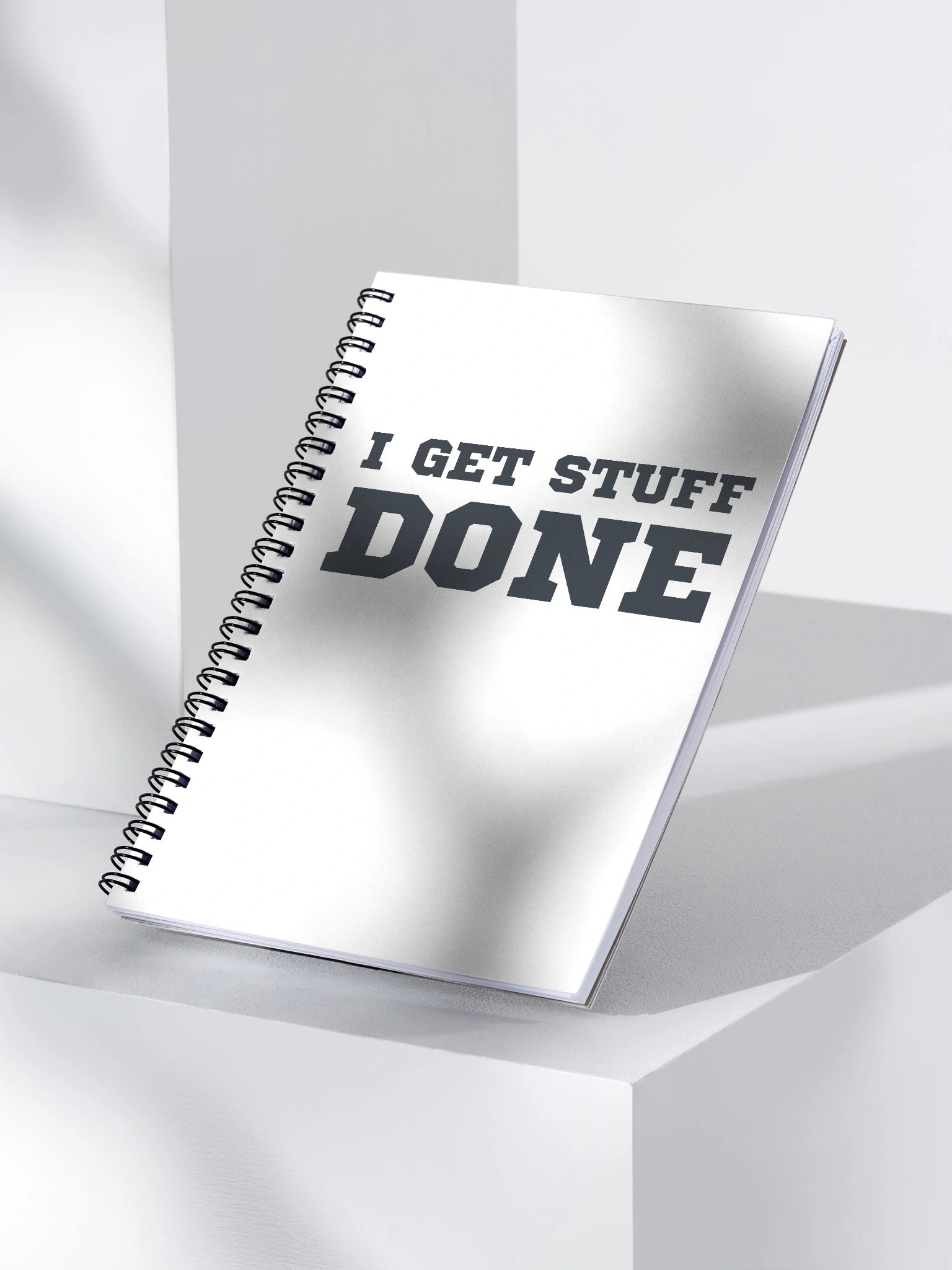 I Get Stuff Done - Notebook product image (3)