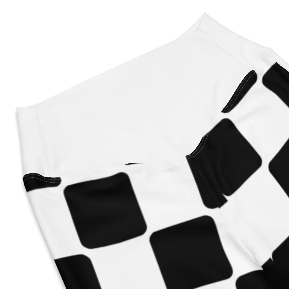 Checker Pattern Flare Pants product image (7)