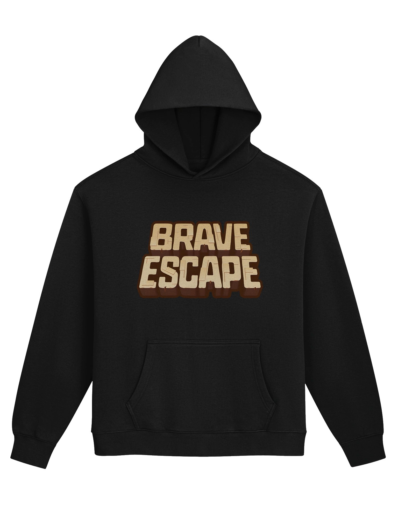Brave Escape Oversized Hoodie Logo product image (1)