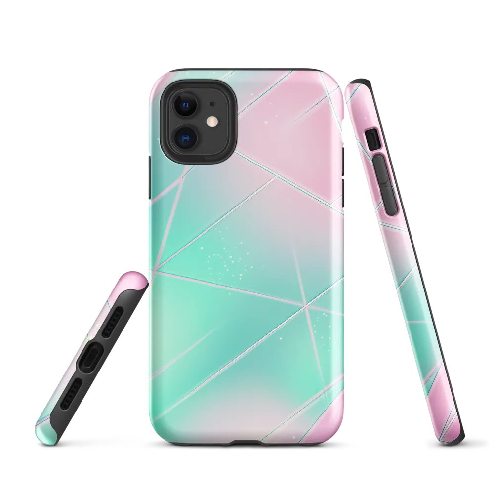 Retro Today Vaporwave Lines iPhone Case product image (1)