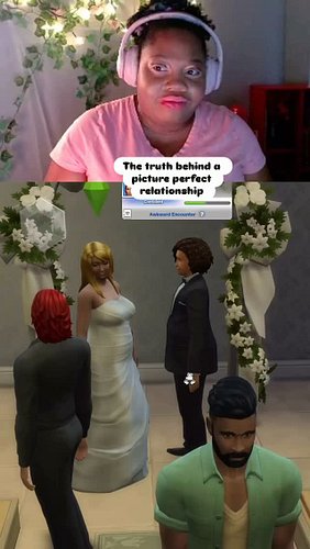 Yes, they got married, but should they have? #sims4 #notsoberrychallenge #sims4story