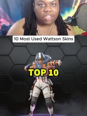 10 Most Used Wattson Skins #apex #apexlegends #apexlegendsclips #xneeyah #girlgamer 