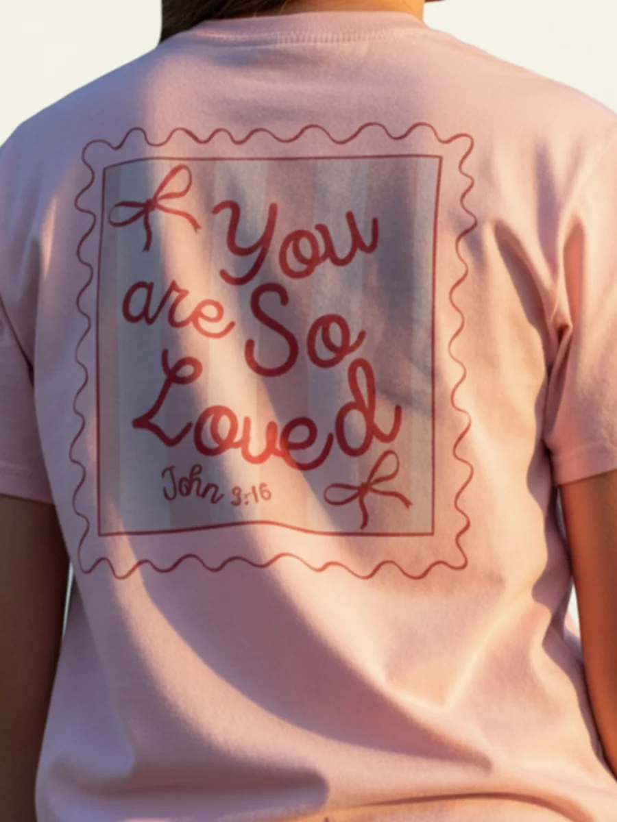 YOU ARE SO LOVED UNISEX TEE product image (12)