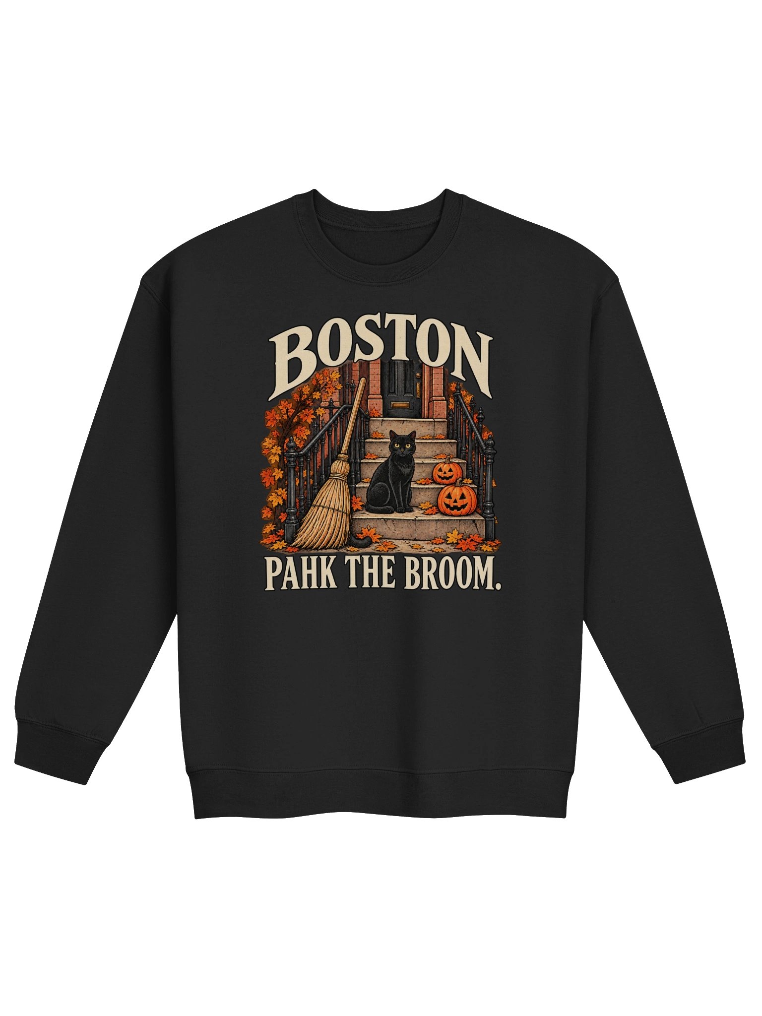 Boston: Pahk the Broom Crewneck Sweatshirt product image (1)