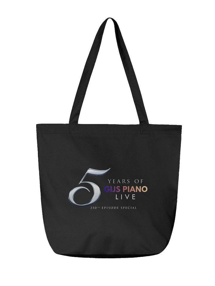 Gijs Piano LIVE 5th Anniversary Tote Bag product image (2)