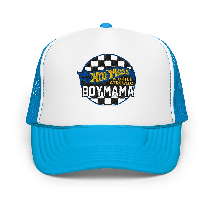 Hot Mess Foam Trucker Hat product image (2)