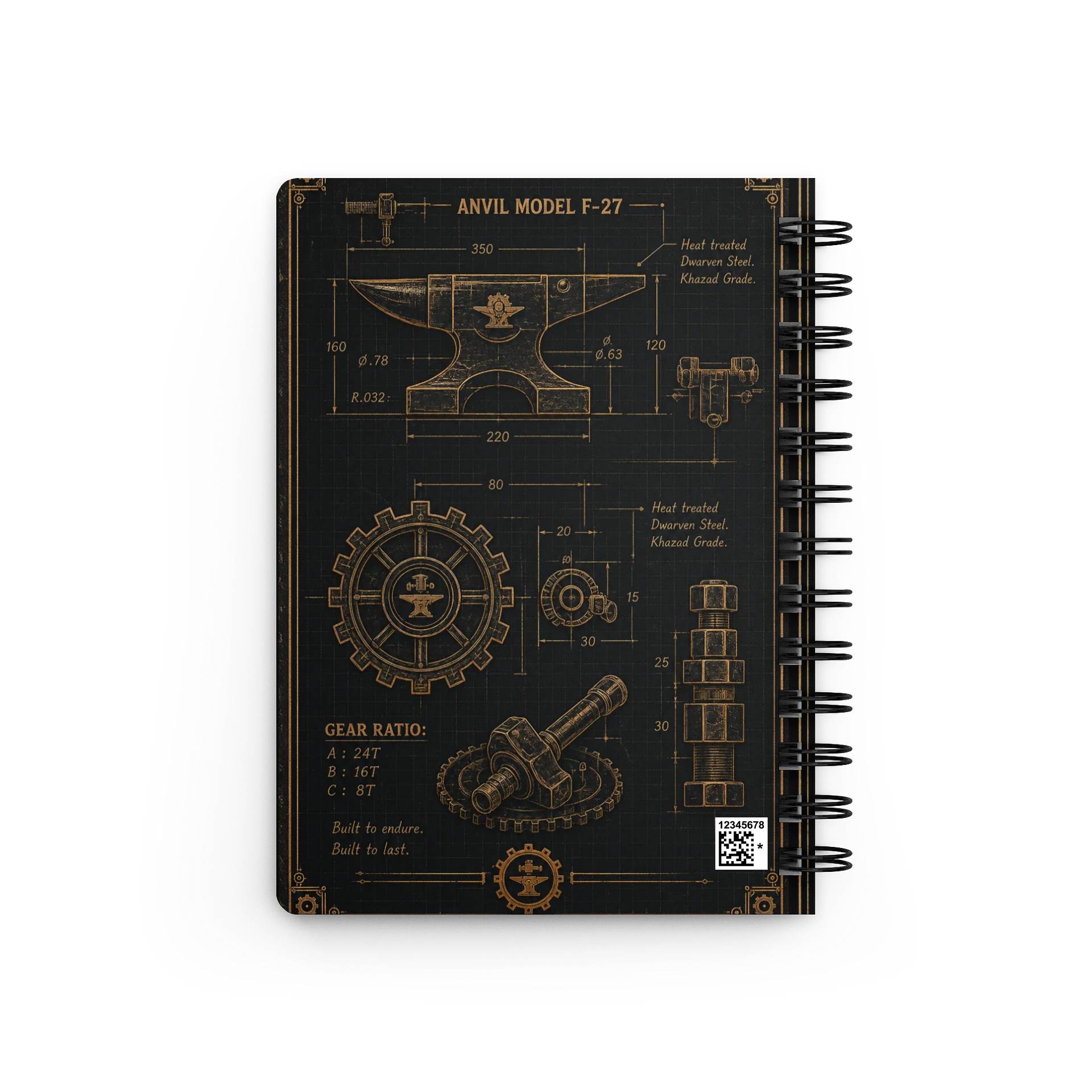 Forged Differently, Built to Last | FixxerTV Engineering Notebook product image (2)