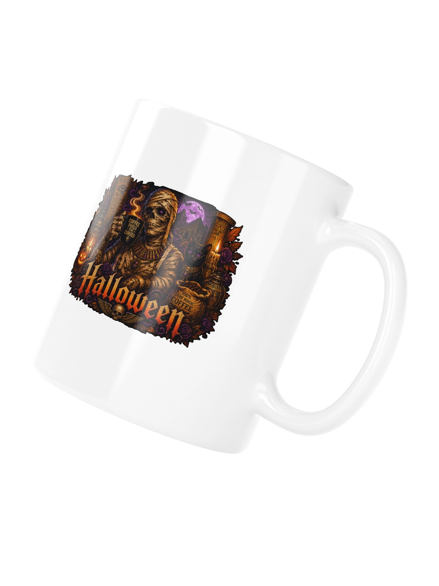 Mummy Halloween Coffee Mug – Dark Magic Coffee Gothic Cup product image (11)