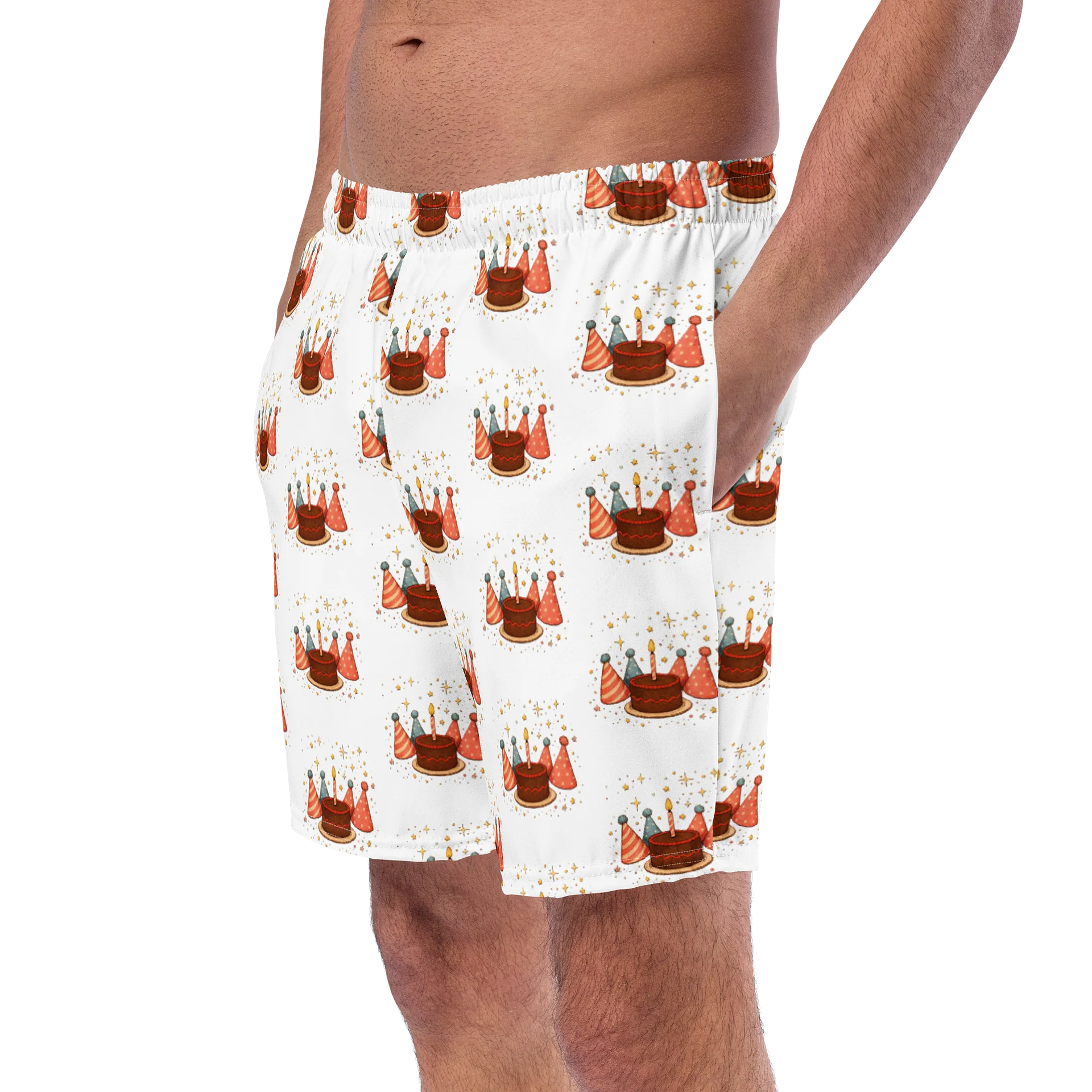 cat brigade birthday Swim Trunks product image (2)