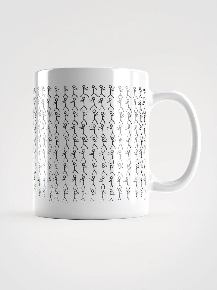 Men Sleep Walking White Glossy Mug product image (2)