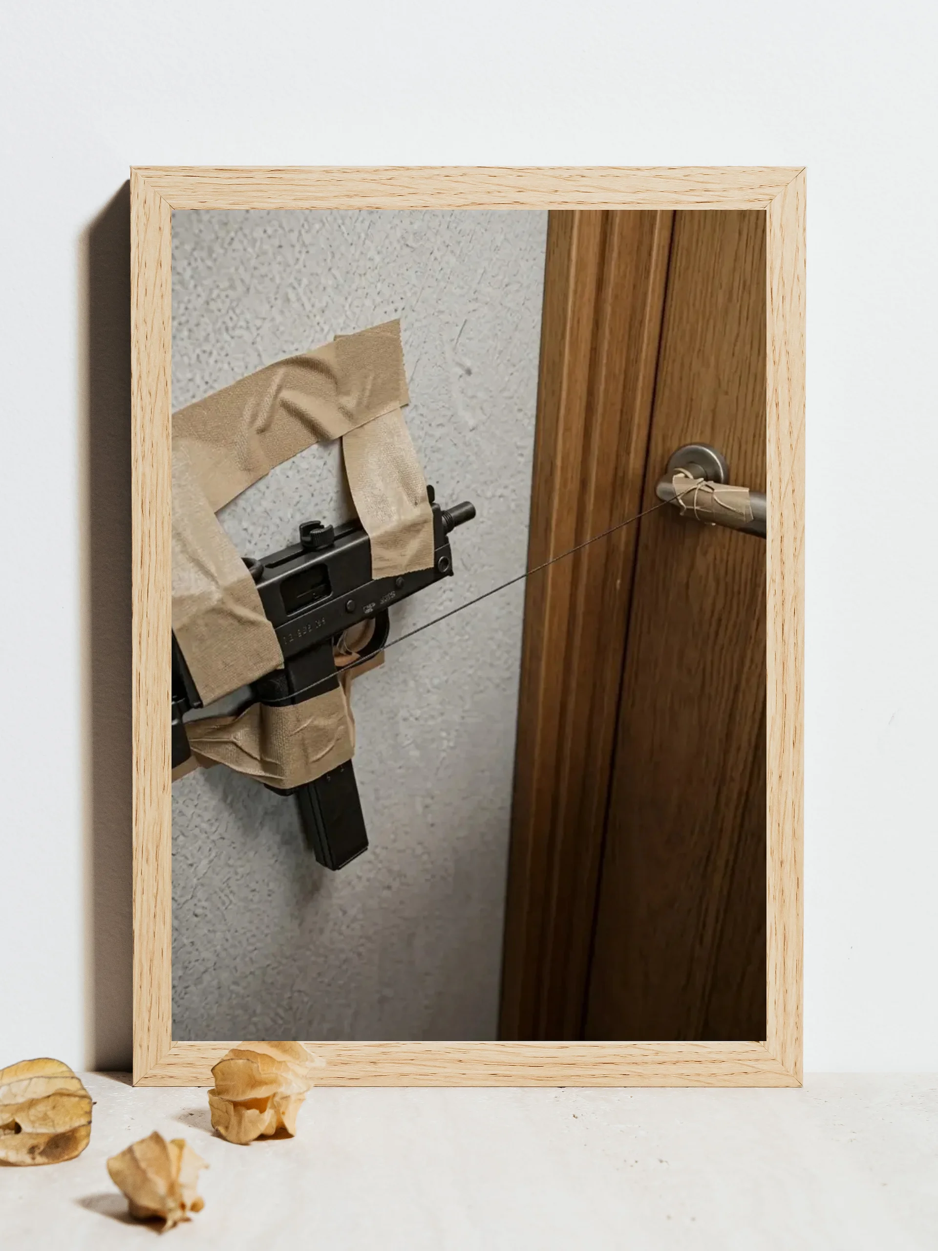 Uzi Door Oil On Canvas product image (1)