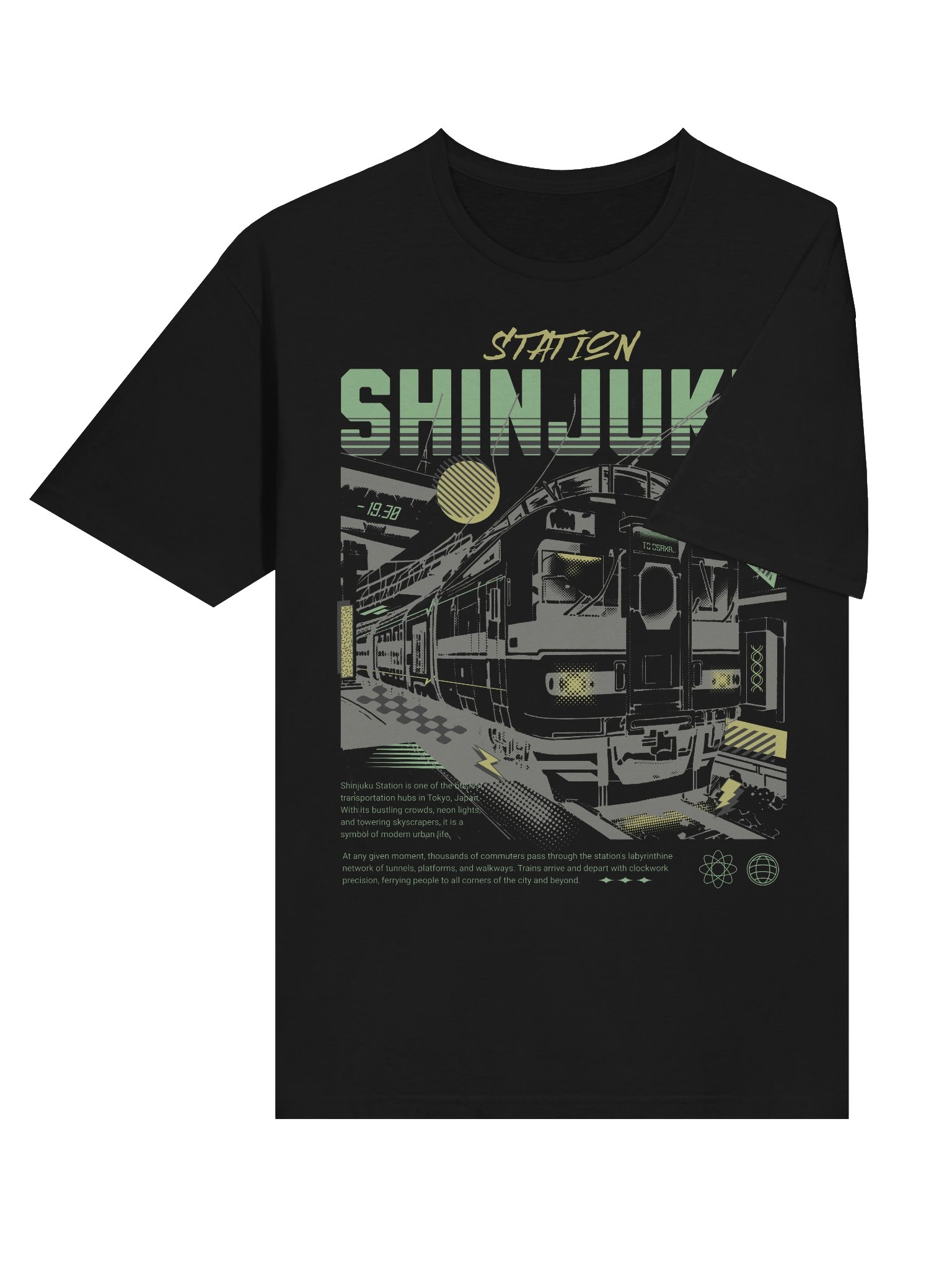 Shinjuku Station Tokyo T-Shirt - Gildan Softstyle product image (4)