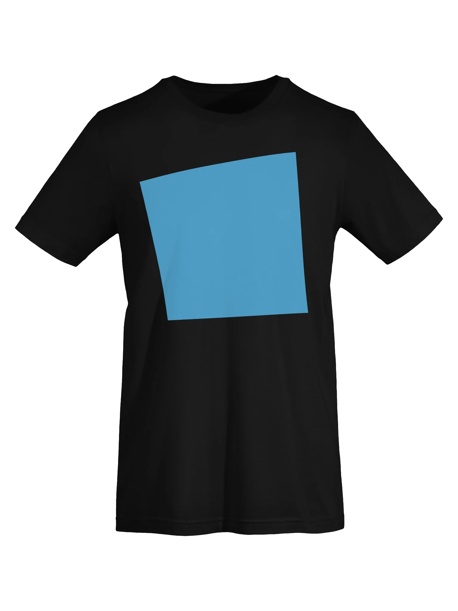 Blue word t-shirt product image (5)