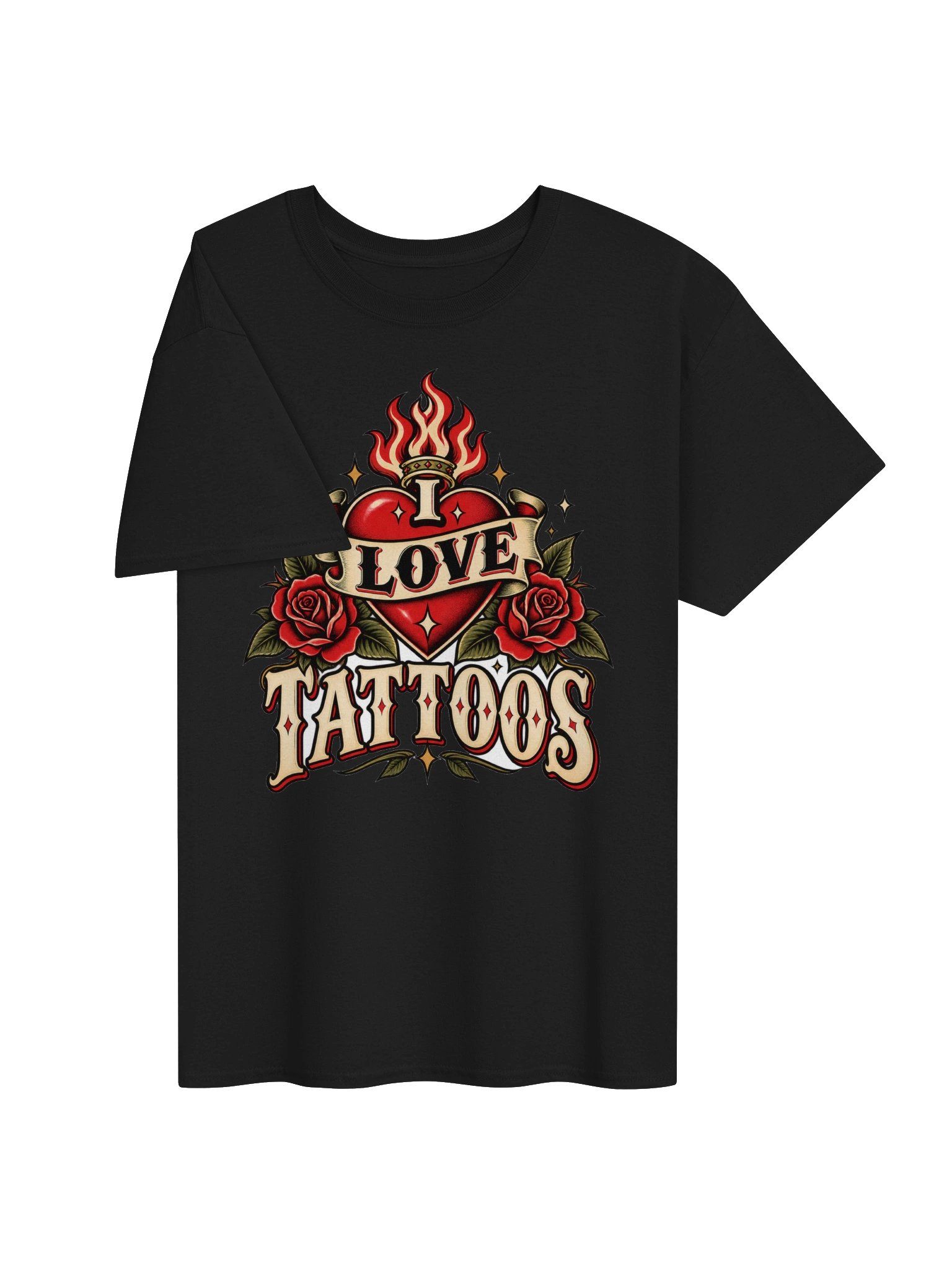 Sacred Heart Tee — I Love Tattoos product image (3)
